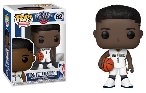 Figurine Funko Pop! N°62 - NBA - Zion Williamson (new Orleans Pelicans)